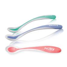 N&ucirc;by N&ucirc;by Warmtegevoelige lepel met zachte rand 4m+ 2 Stuks
