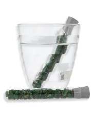 Ruben Robijn Aqua gems glas waterwand aventurijn groen 1 stuk