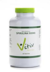 Vitiv Spirulina 500 MG Bio 500 Tabletten