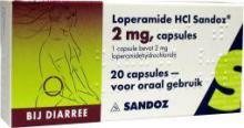 Sandoz Loperamide 2 mg 20 capsules