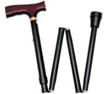 Able 2 Wandelstok opvouw zwart 74 - 84 1st