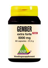 SNP Gember 5000 mg puur 60ca