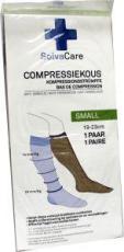 solvacare Compressiekous beige S 19 - 23 cm 1 paar