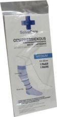 solvacare Compressiekous wit M 23 - 26 cm 1 paar