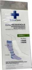 solvacare Compressiekous wit S 19 - 23 cm 1 paar
