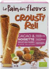 Le Pain Des Fleurs Krokante Rol Cacao & Hazelnoten 125g