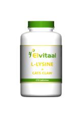 Elvitaal L-Lysine Cats Claw 270tb