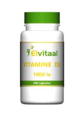 Elvitaal Vitamine D3 1000IE 25 mcg 300 capsules