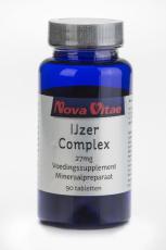 Nova Vitae IJzer complex 27 mg 90tb