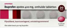 Ibuprofen 400mg  Uad 20dr