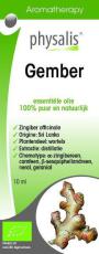 Physalis Gember Olie Bio 10ml