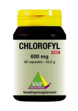SNP Chlorofyl 600 mg puur 60 Capsules
