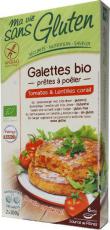 Ma Vie Sans Tomaatburger met rode linzen bio - glutenvrij 100g 2x100g