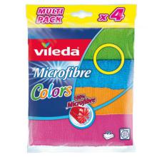 Vileda Microvezeldoeken Colors 4-pack 1st