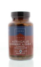 Terranova Astragalus Elderberry & Garlic Complex 100 capsules