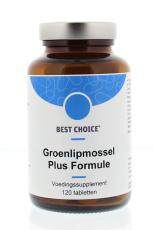 Best Choice Groenlipmossel Plus Formule 120 tabletten 