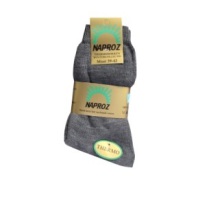 Naproz Thermo Sokken 39-42 Grijs 3pr