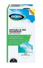 Bional Natuurlijke Zee Magnesium met Calcium 40 capsules