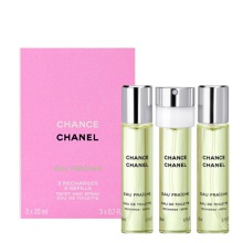 Chanel Chance Eau Fraiche Twist And Spray Eau De Toilette 3x 20 ml