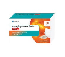 Sanias Acetylcysteine 600mg 30 sachets