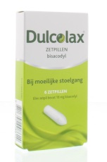 Dulcolax Bisacodyl 10mg Zetpil 6 stuks