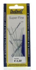 Duodent Interdentaal borstel super fine 0.6 6st