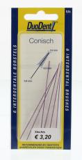 Duodent Interdentale Borstels Conisch 2,8-5,5mm 6 stuks