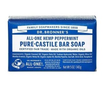 Dr Bronners Barsoap Pepermunt 140g