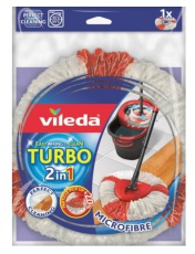 Vileda Easy wring & clean turbo navul 2 in 1 1 stuk