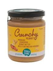 Terrasana Pindakaas cruncy zonder zout 250g