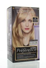 L'Or&eacute;al Paris Preference 8 Californie Lichtblond set