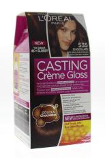 L'Or&eacute;al Paris Casting Creme Gloss Haarverf Chocolate 535 verp.
