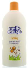 Melkmeisje Bad en douche honing 2000ml