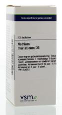 VSM Natrium muriaticum d6 200 tabletten