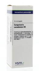 VSM Sanguinaria canadensis D6 20ml
