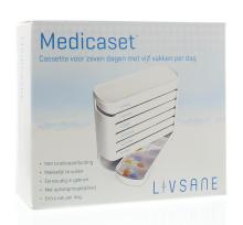 Blockland Medicaset medicijnbox wit 5v braille braill