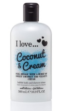 I Love Cosmetics Bath & Shower Coconut Cream 500ml