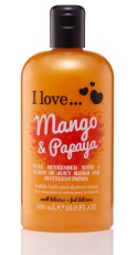 I Love Cosmetics Bath & Shower Cream Mango & Papaya 500ml