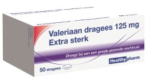 Healthypharm Valeriaan Dragees 125 mg Extra Sterk 50st
