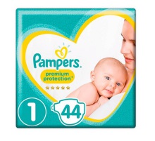 Pampers Luiers Newborn Baby S1 44 stuks 