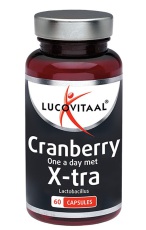 Lucovitaal Cranberry met X-tra Lactobacillus 60 capsules 