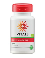 Vitals Jodium Biologisch 100 capsules