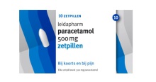 Leidapharm Paracetamol Zetpil 500mg 10 zetpillen