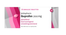 Leidapharm Ibuprofen 200mg 10 tabletten