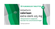 Leidapharm Valeriaan Extra Sterk 125mg  50 tabletten