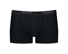Sloggi Men Basic Short 2 Pack Zwart 7 1 stuk