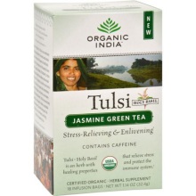 Organic India Tulsi Groene Thee Jasmine  25stuks