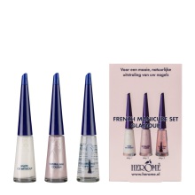 Her&ocirc;me French Manicure Glamour 3x10ml
