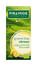 Piramide Groene Thee Met Citroen  20 Stuks 