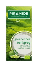 Piramide Groene Thee & Earl Grey Eko 20 stuks
